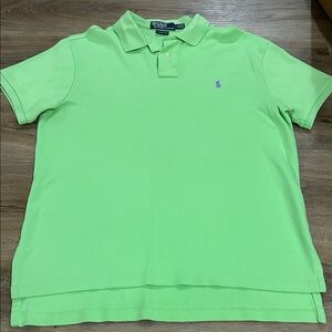 Ralph Lauren Men's Lime Polo Shirt